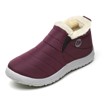 Fur Waterproof Winter Boots