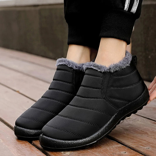 Fur Waterproof Winter Boots