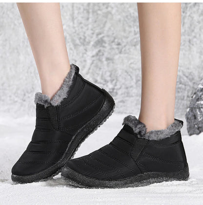 Fur Waterproof Winter Boots